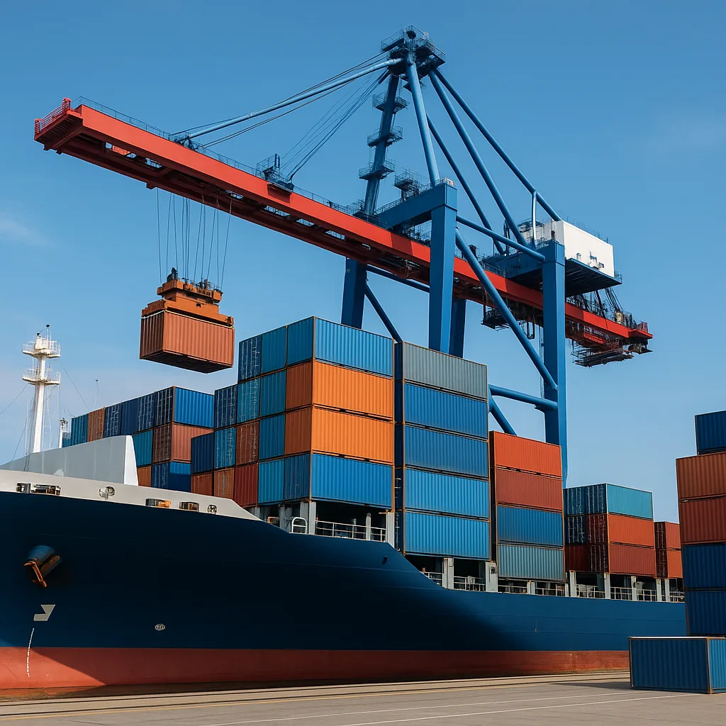 FCL shipment full container load service by Blue Logistics Services ocean freight